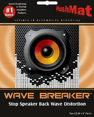 Hushmat 82450 Wave Breaker Kit includes 2 pads with self adhesive material 8x8 in.