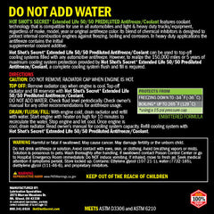 Hot Shots Secret 150K 50/50 GREEN ANTIFREEZE - 1 GALLON 1G150KG5050