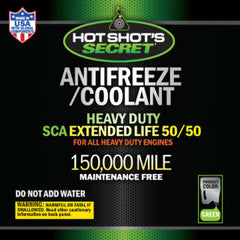 Hot Shots Secret 150K Green 50/50 Extended Life Antifreeze/Coolant, 275 Gallon Tote 275G150KG-A