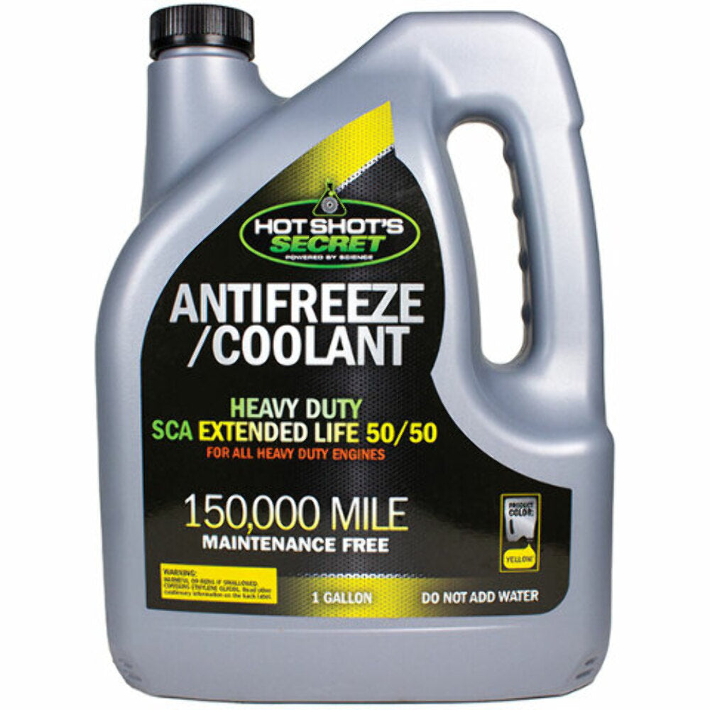 Hot Shots Secret 150K Yellow 50/50 Extended Life Antifreeze/Coolant, 275 Gallon Tote 275G150KY5050