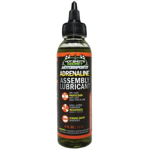Hot Shots Secret ADRENALINE ASSEMBLY LUBRICANT - 4 oz twist cap AAL4Z