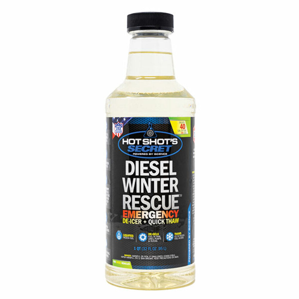 Hot Shots Secret DIESEL WINTER RESCUE Emergency Quick Thaw - 32 OZ DWR32Z