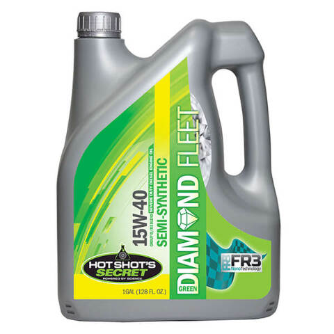Hot Shots Secret GREEN DIAMOND 15W40 Semi Synthetic Heavy Duty Engine Oil - 1 GALLON GDGALSEMI-SYN