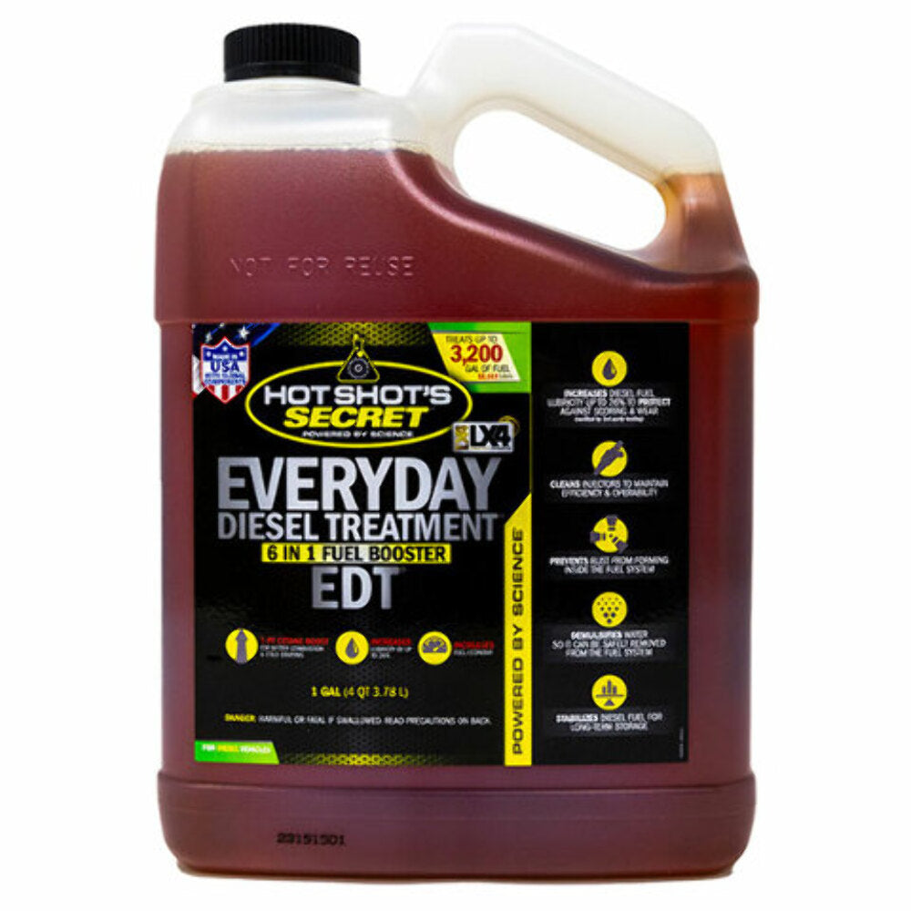 Hot Shots Secret Everyday Diesel Treatment (EDT) 6-in-1 Fuel Booster, 275 Gallon Tote HSSEDT275TOTE