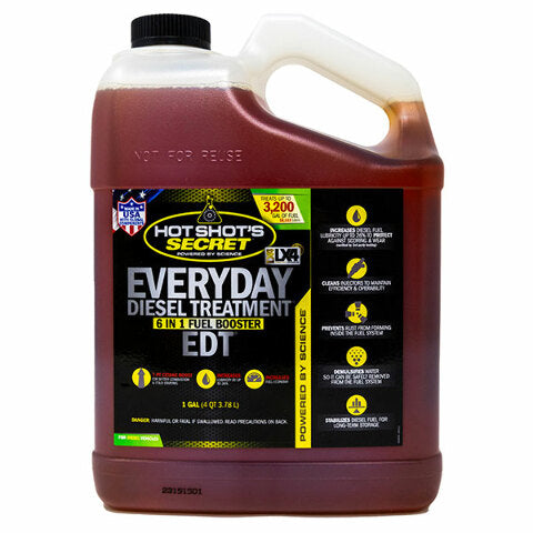 Hot Shots Secret EVERYDAY DIESEL TREATMENT 6-in-1 Fuel Booster - 1 GALLON HSSEDT01G
