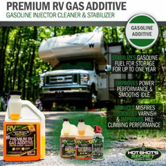 Hot Shots Secret PREMIUM RV GAS ADDITIVE - 16 OZ SQUEEZE HSSGAS16ZSP