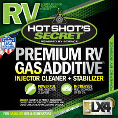 Hot Shots Secret PREMIUM RV GAS ADDITIVE - 16 OZ SQUEEZE HSSGAS16ZSP