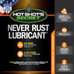 Hot Shots Secret NEVER RUST LUBRICANT - 1 GALLON HSSNR1G