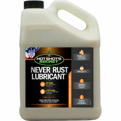 Hot Shots Secret NEVER RUST LUBRICANT - 1 GALLON HSSNR1G