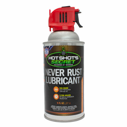 Hot Shots Secret NEVER RUST LUBRICANT - 9 OZ AEROSOL HSSNR9OZ