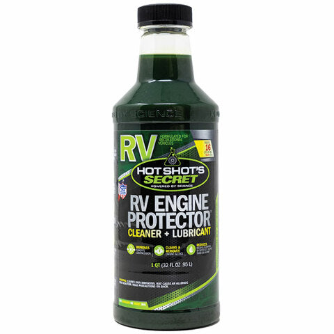 Hot Shots Secret RV ENGINE PROTECTOR - 32 OZ ROUND HSSRVENGPRO32Z
