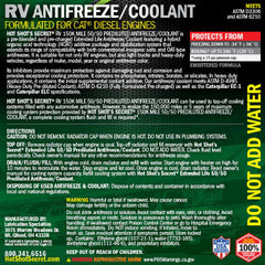 Hot Shots Secret RV ANTIFREEZE RED 150K - 1 GALLON HSSRVRED150K50/501G