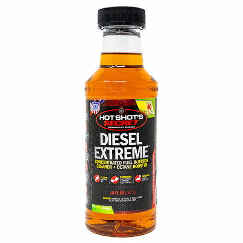 Hot Shots Secret DIESEL EXTREME Injector Cleaner & Cetane Boost - 16 OZ P040416Z