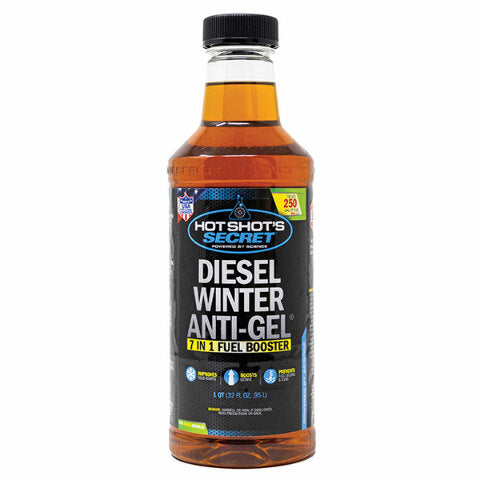 Hot Shots Secret DIESEL WINTER ANTI-GEL 7-in-1 Fuel Booster- 32 OZ P403332Z