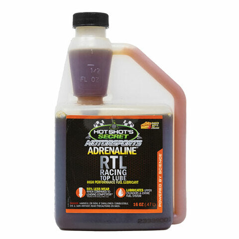 Hot Shots Secret RTL Top Lube Additive- 16oz SQUEEZE RTL16ZSP