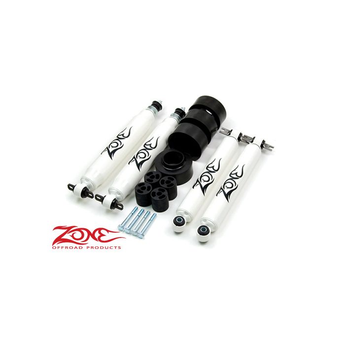 Zone Offroad Products ZONJ1N Zone 1.75 Coil Spring Spacer Lift Kit