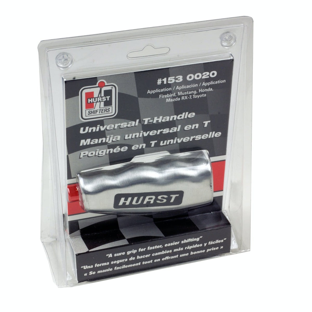 Hurst 1530032 T-HANDLE,CHROME PLATED(S.A.E.) – JBs Power Centre