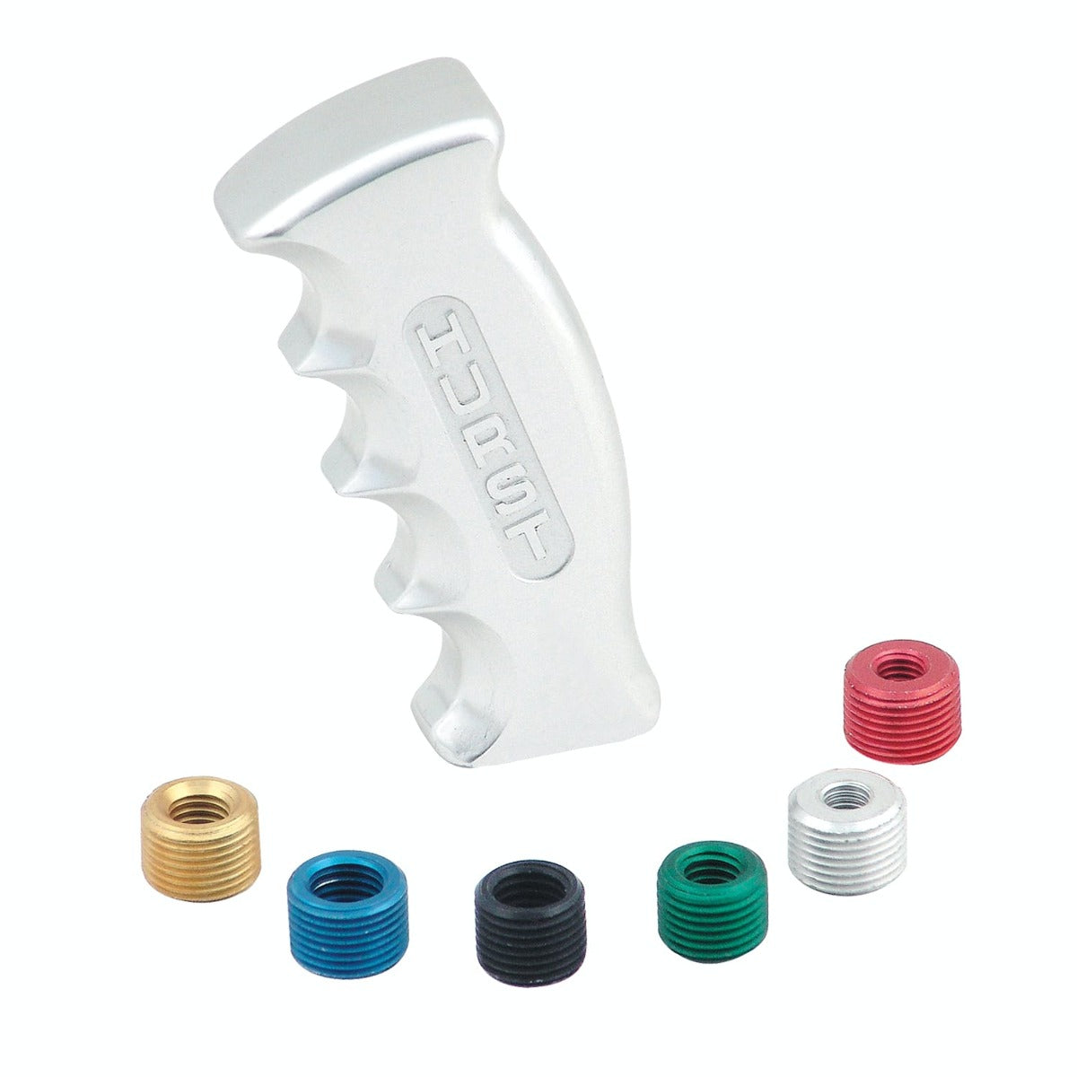 Hurst 1531000 PISTOL GRIP SHIFT HANDLE UNIVERSAL SILVER
