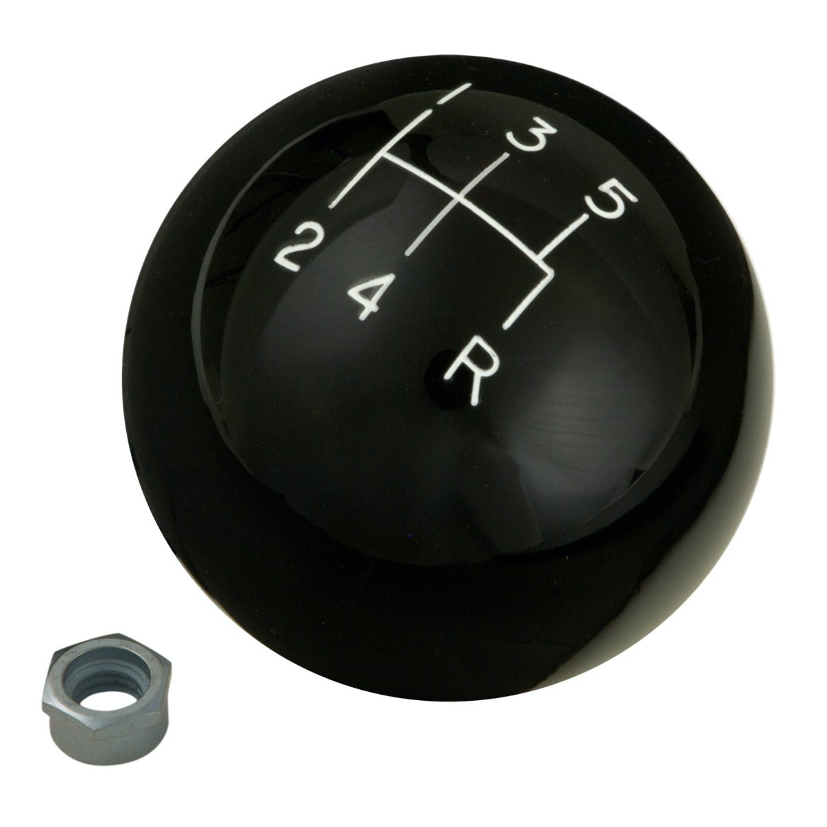 Hurst 1630108 CLASSIC 5-SPD KNOB 3/8-16(BLK)