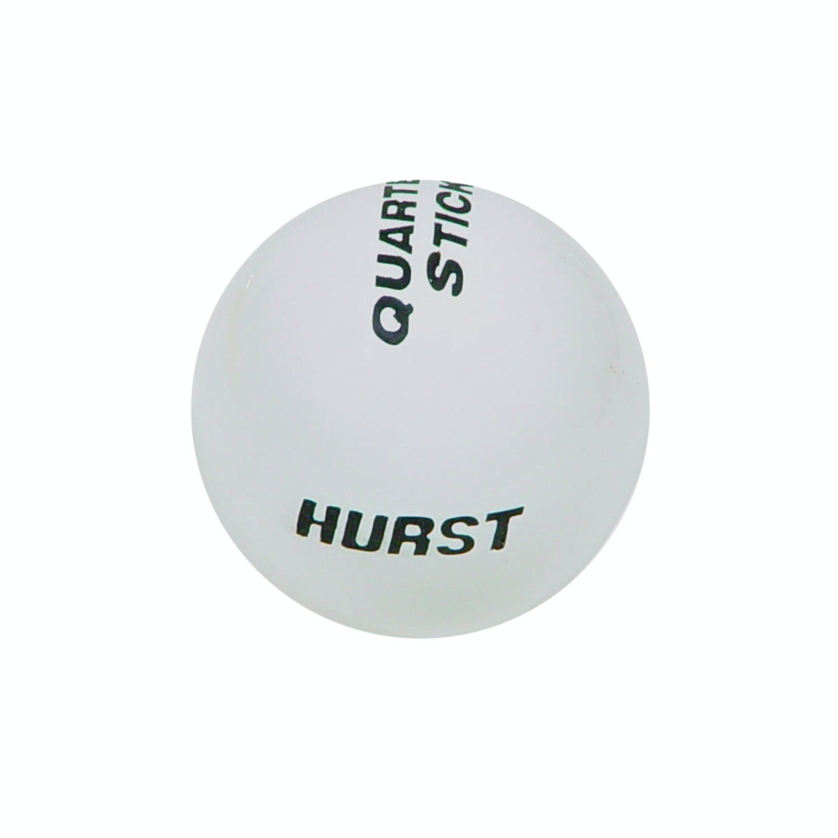 Hurst 1631036 KNOB,QUARTER STK(WHITE)7/16-20