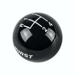 Hurst 1637627 HURST BLACK KNOB 3/8-16, 4-SPEED w/LOGO