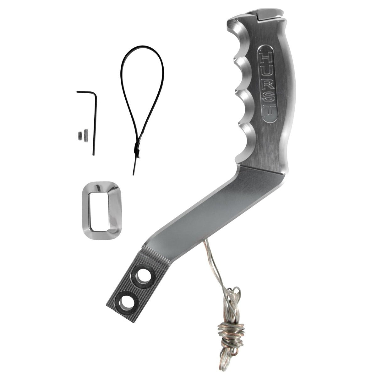 Hurst 5381000 NITRO STICK 2 LONG, CLEAR ANODIZE