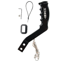Hurst 5381001 NITRO STICK 2-LONG BLACK ANODIZE