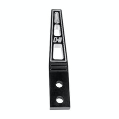 Hurst 5389020 ALUMINUM SHIFT HANDLE, BLACK, STRAIGHT,