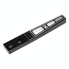 Hurst 5389020 ALUMINUM SHIFT HANDLE, BLACK, STRAIGHT,