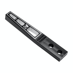 Hurst 5389020 ALUMINUM SHIFT HANDLE, BLACK, STRAIGHT,