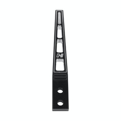 Hurst 5389021 ALUMINUM SHIFT HANDLE, BLACK, STRAIGHT,