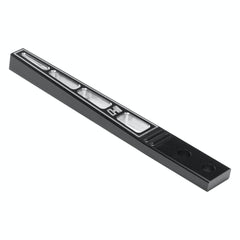 Hurst 5389021 ALUMINUM SHIFT HANDLE, BLACK, STRAIGHT,