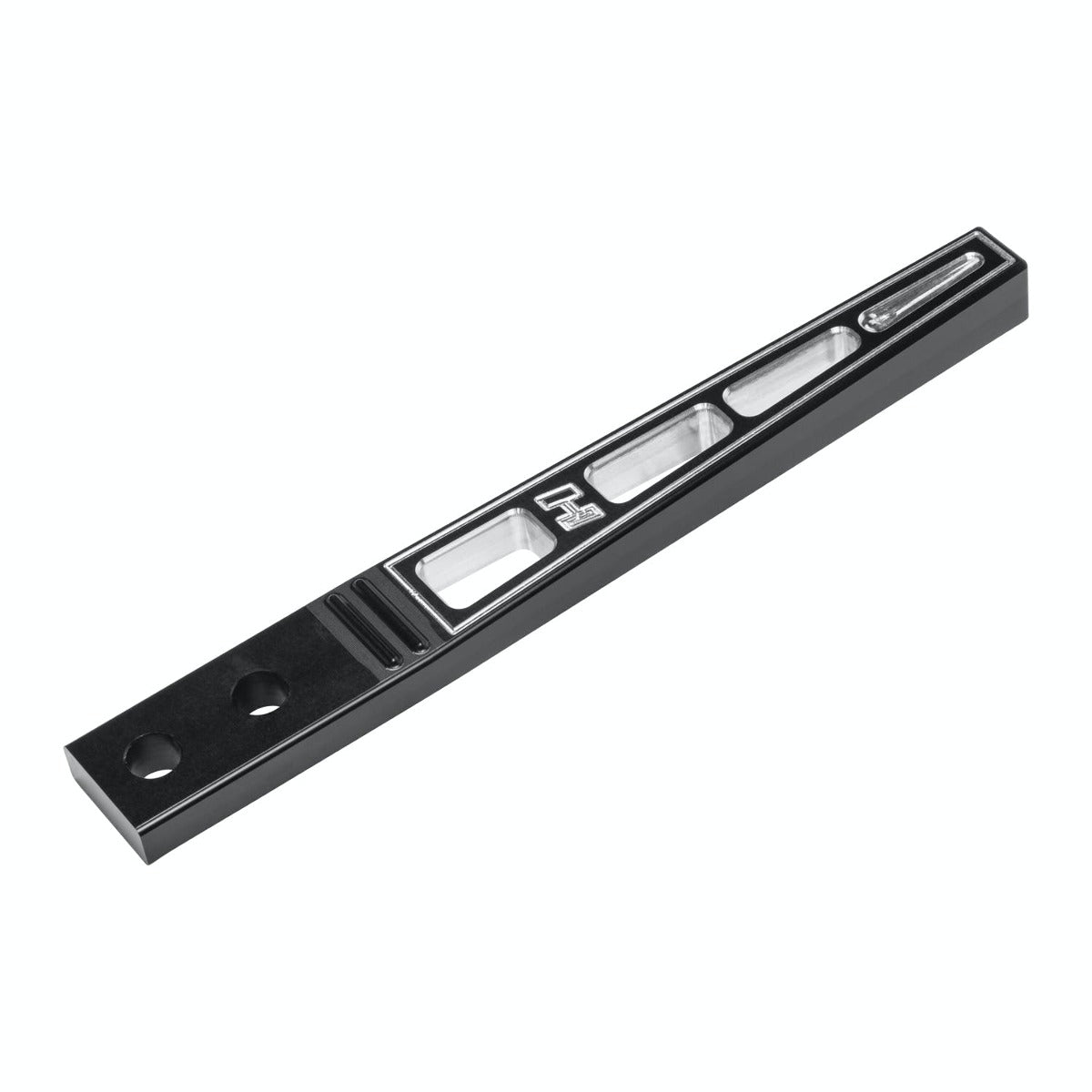 Hurst 5389021 ALUMINUM SHIFT HANDLE, BLACK, STRAIGHT,