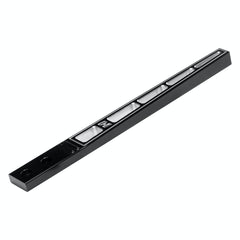 Hurst 5389022 ALUMINUM SHIFT HANDLE, BLACK, STRAIGHT,