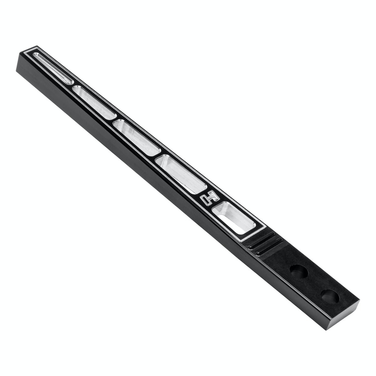Hurst 5389022 ALUMINUM SHIFT HANDLE, BLACK, STRAIGHT,