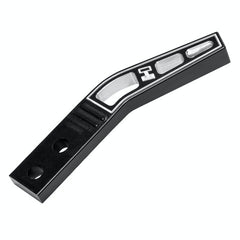 Hurst 5389023 ALUMINUM SHIFT HANDLE, BLACK, BENT, 6 L