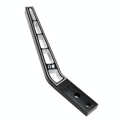 Hurst 5389025 ALUMINUM SHIFT HANDLE, BLACK, BENT, 10