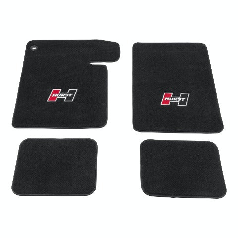 Hurst 6370001 FLOOR MAT SET (RED) 64-67 GM A-BODY