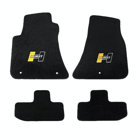 Hurst 6371010 FLOOR MAT SET (GOLD) 08-19 CHALLENGER