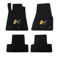 Hurst 6371020 FLOOR MAT SET (GOLD) 10-14 MUSTANG
