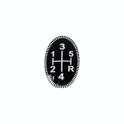 Hurst 69020000 5-SPEED SHIFT PATTERN INDICATOR FOR MOPA