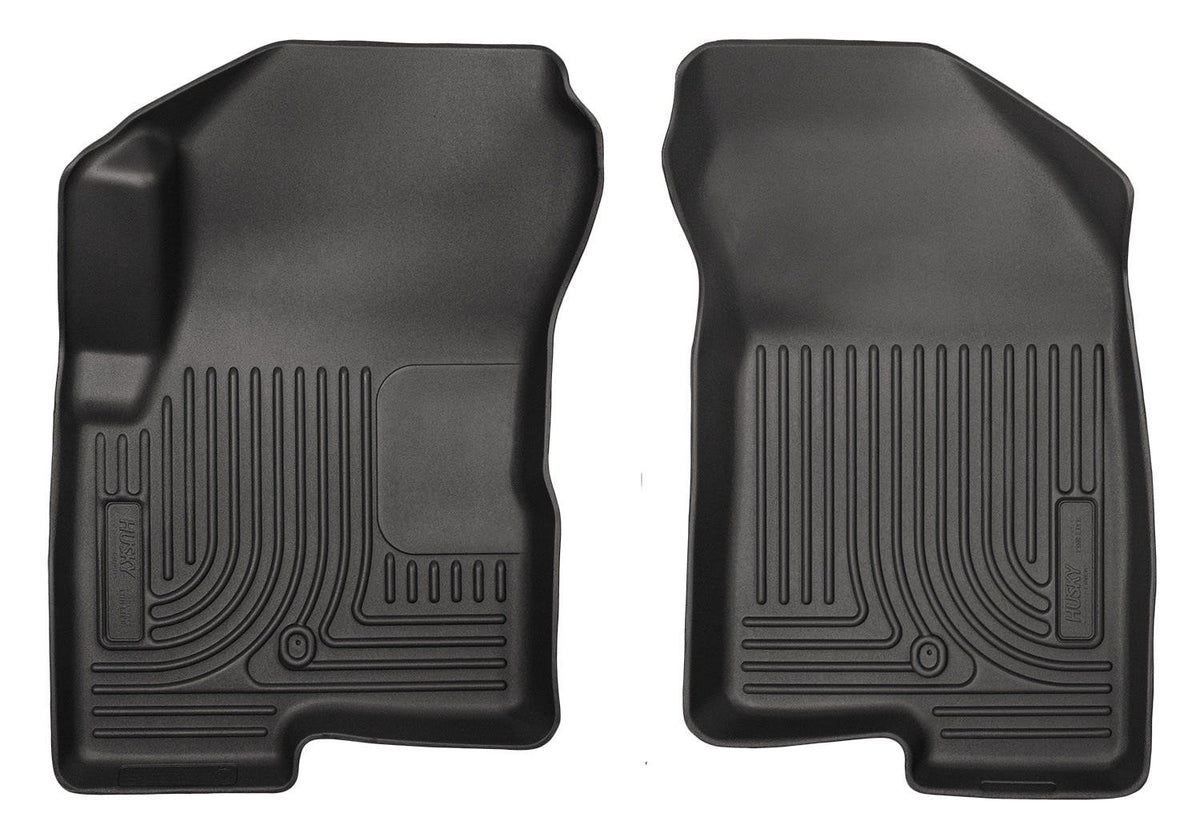 Husky Liners 13001 Weatherbeater Series Front Floor Liners Black