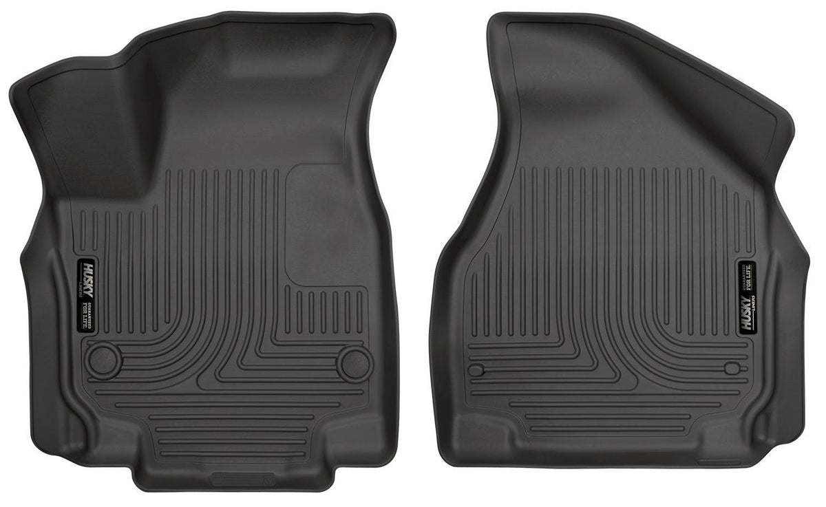 Husky Liners 13011 Weatherbeater Series Front Floor Liners Black