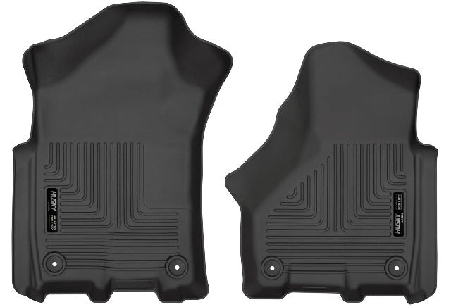 Husky Liners 13051 Weatherbeater Series Front Floor Liners Black