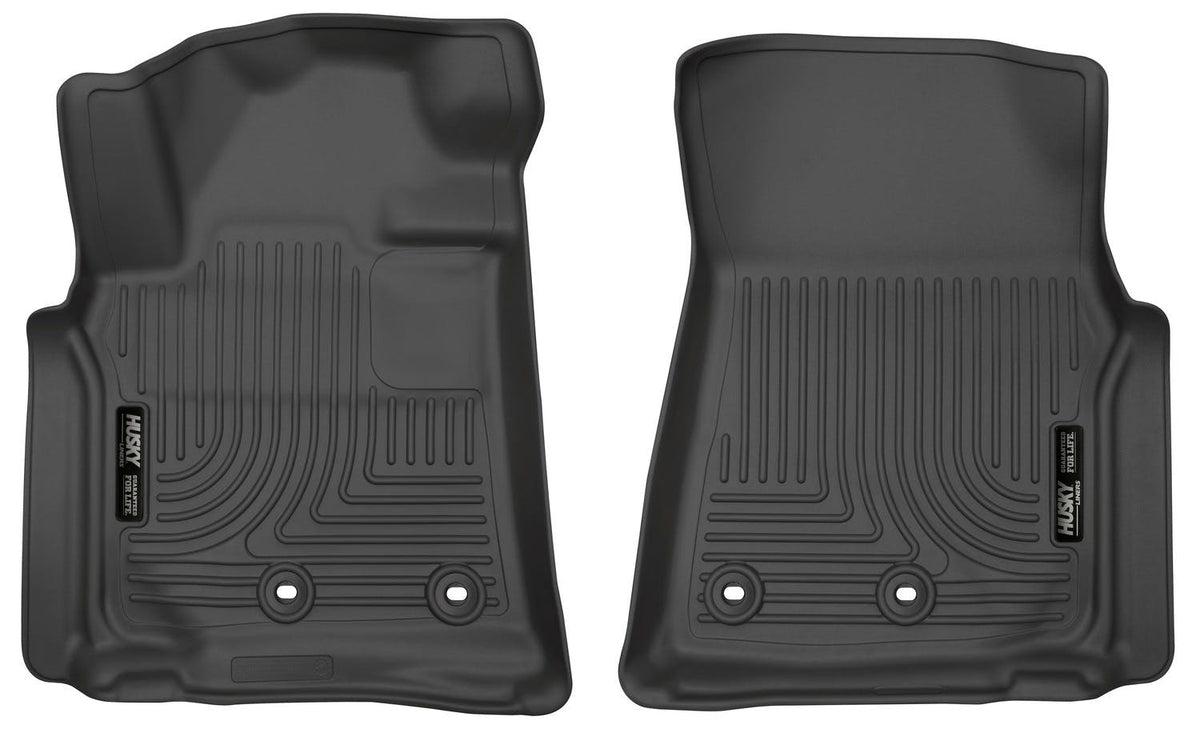 Husky Liners 13091 Weatherbeater Series Front Floor Liners Black