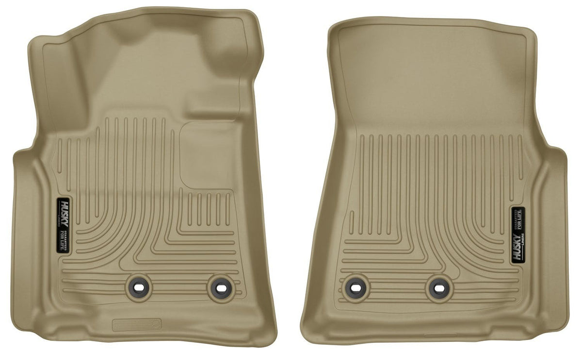 Husky Liners 13093 Weatherbeater Series Front Floor Liners Tan