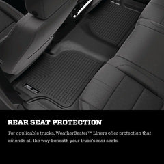 Husky Liners 13211 Weatherbeater Series Front Floor Liners Black