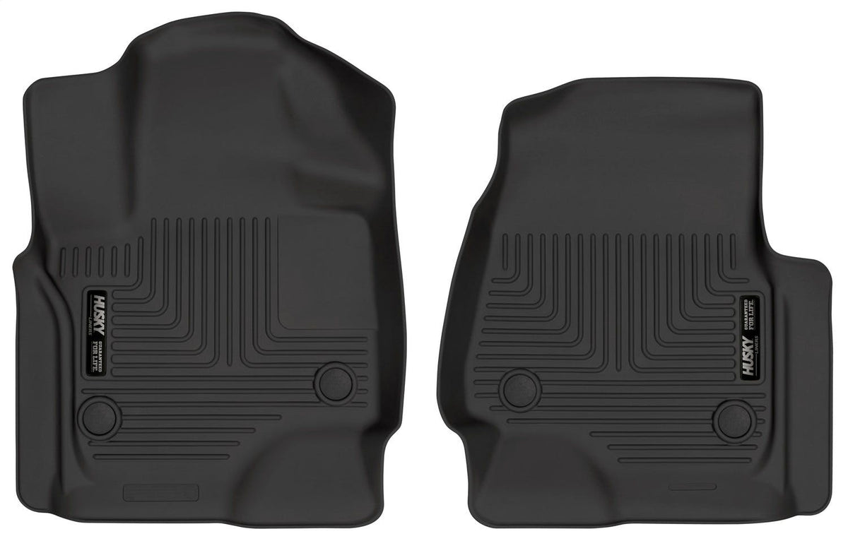 Husky Liners 13341 Weatherbeater Series Front Floor Liners Black
