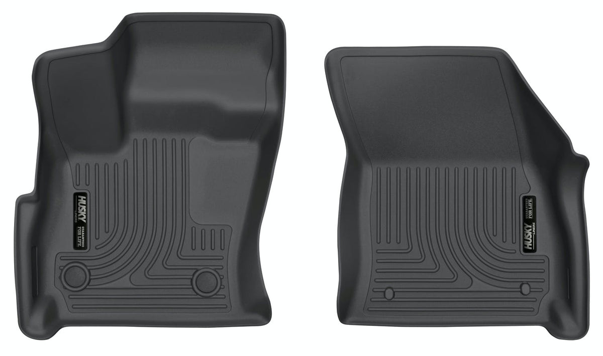 Husky Liners 13391 Weatherbeater Series Front Floor Liners Black
