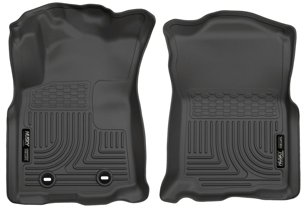 Husky Liners 13961 Weatherbeater Series Front Floor Liners Black